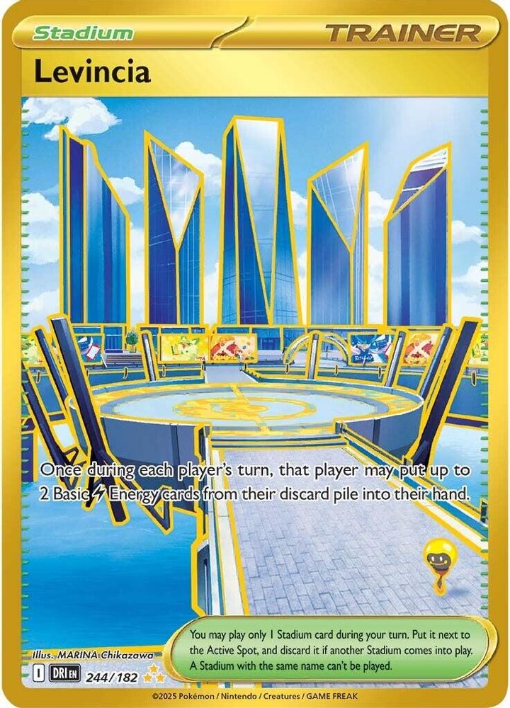 Levincia 244 - Holofoil SV10 Destined Rivals - Hyper Rare