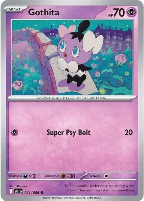 Gothita 041 - Reverse Holofoil SV White Flare - Common