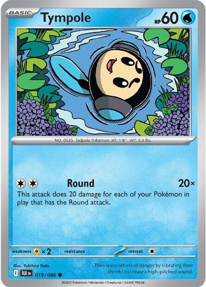 Tympole 019 SV Black Bolt - Common