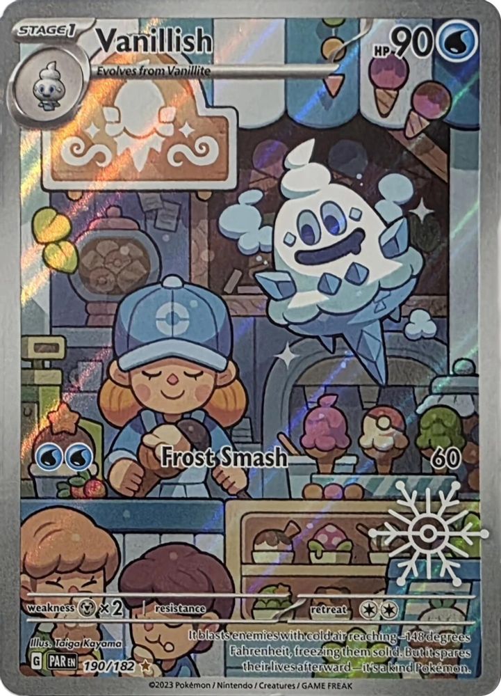 Vanillish (Holiday Calendar) 190/182 - Holofoil Miscellaneous Cards & Products - Illustration Rare