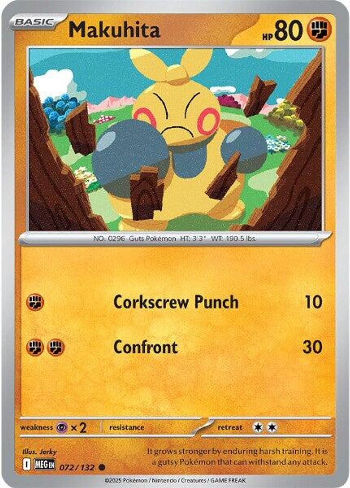 Makuhita 072 ME01 Mega Evolution - Common