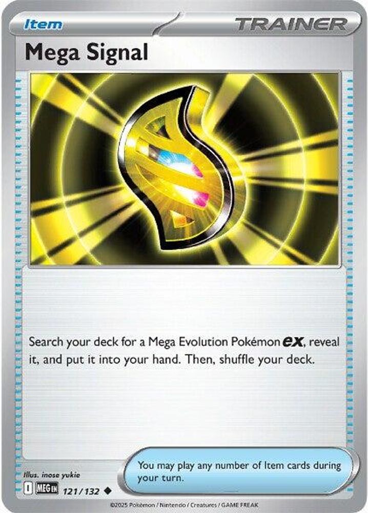 Mega Signal 121/132 ME01 Mega Evolution - Uncommon