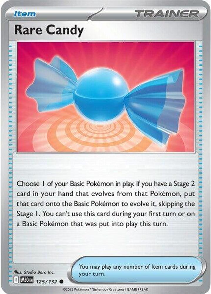 Rare Candy 125/132 ME01 Mega Evolution - Common