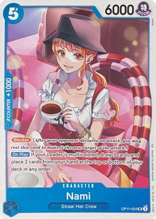 Nami - OP11-054 (OP11-054) - Learn Together Deck Set