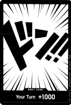 DON!! Card - One Piece Demo Deck Cards