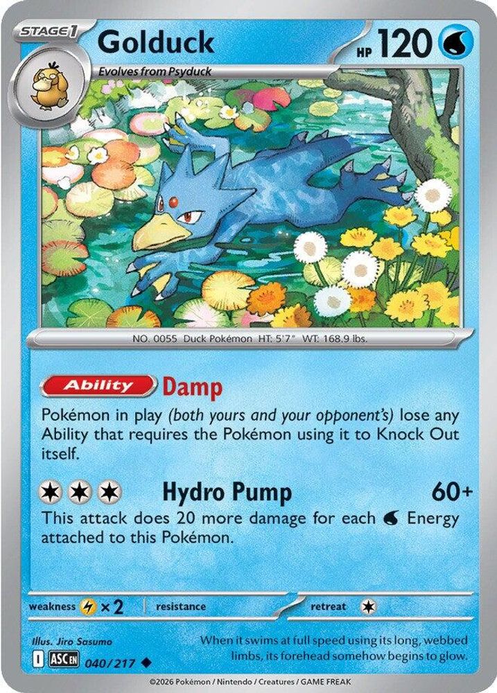 Golduck 040 ME Ascended Heroes - Uncommon