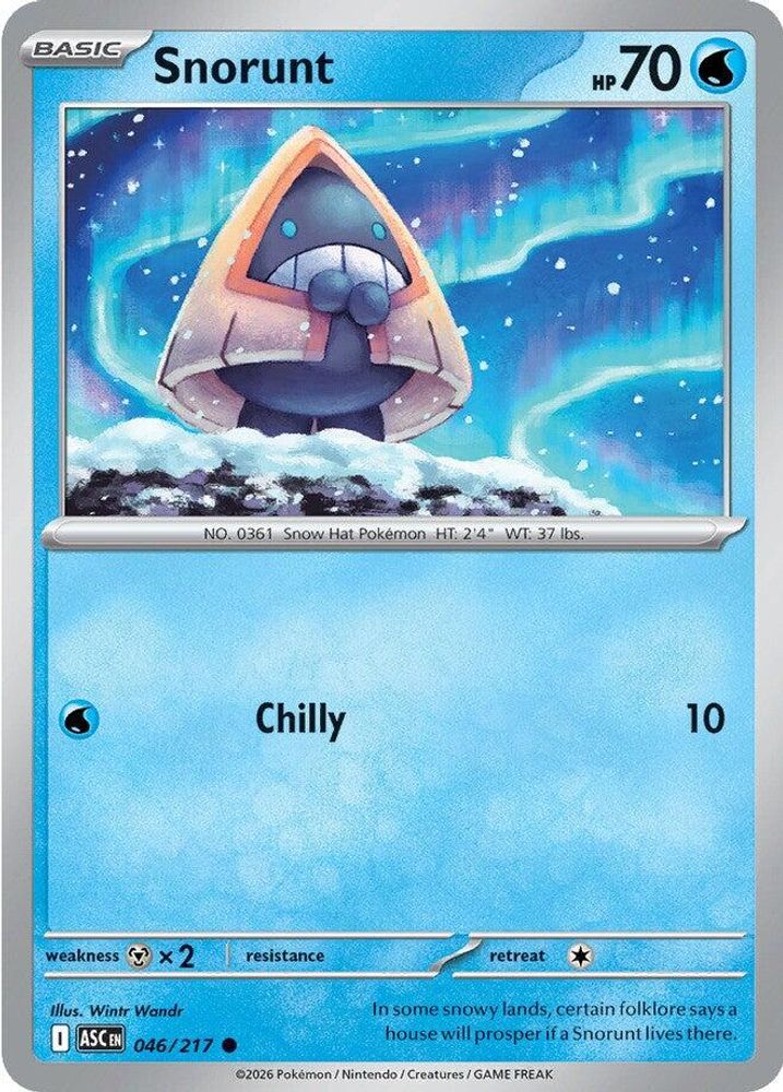 Snorunt 046/217 - Reverse Holofoil ME Ascended Heroes - Common
