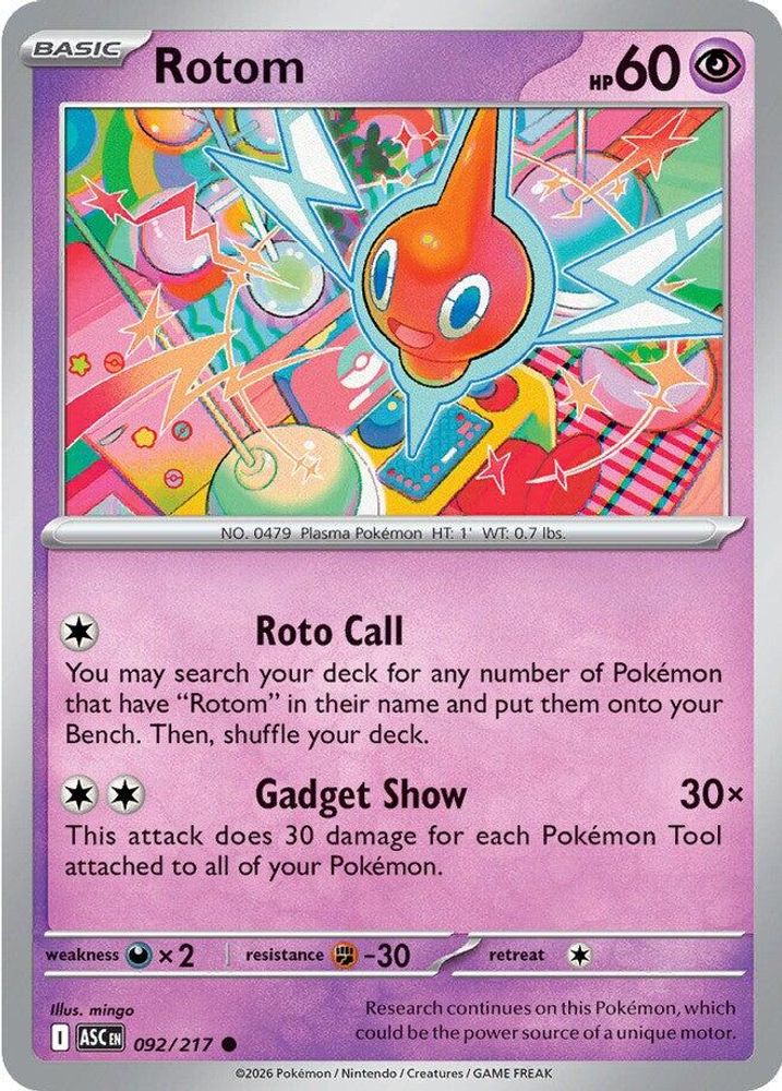 Rotom 092 ME Ascended Heroes - Common