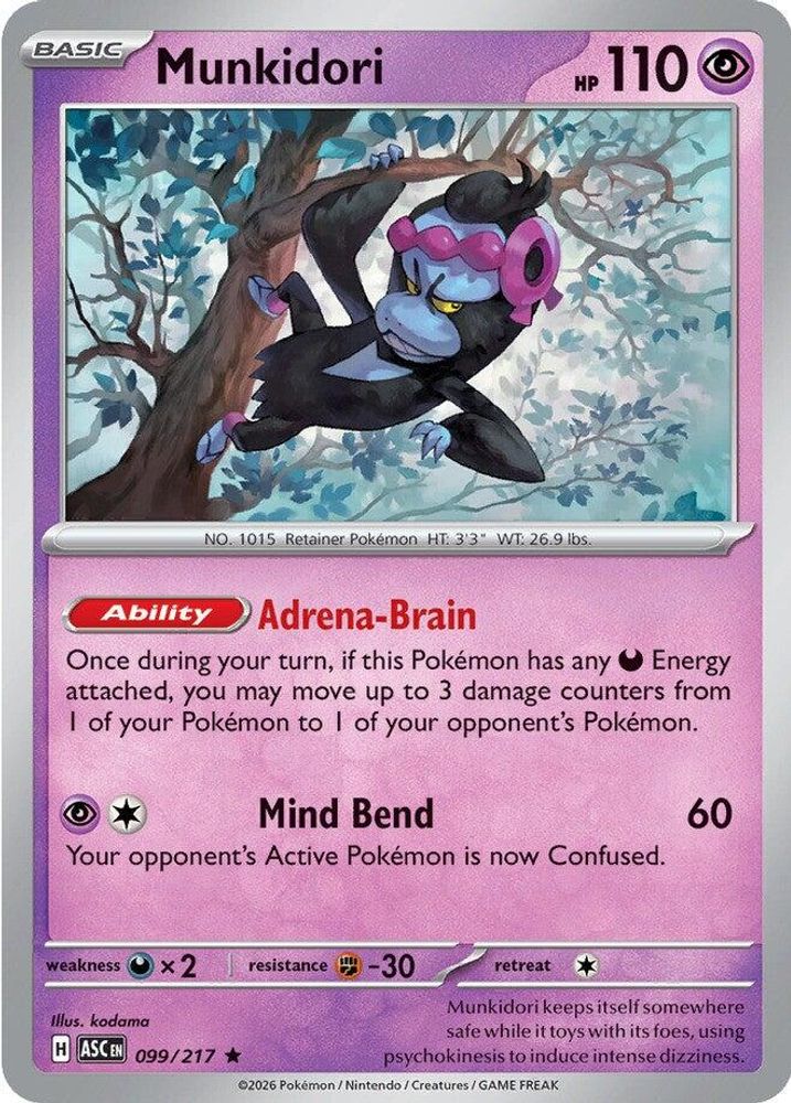 Munkidori 099 - Holofoil ME Ascended Heroes - Rare