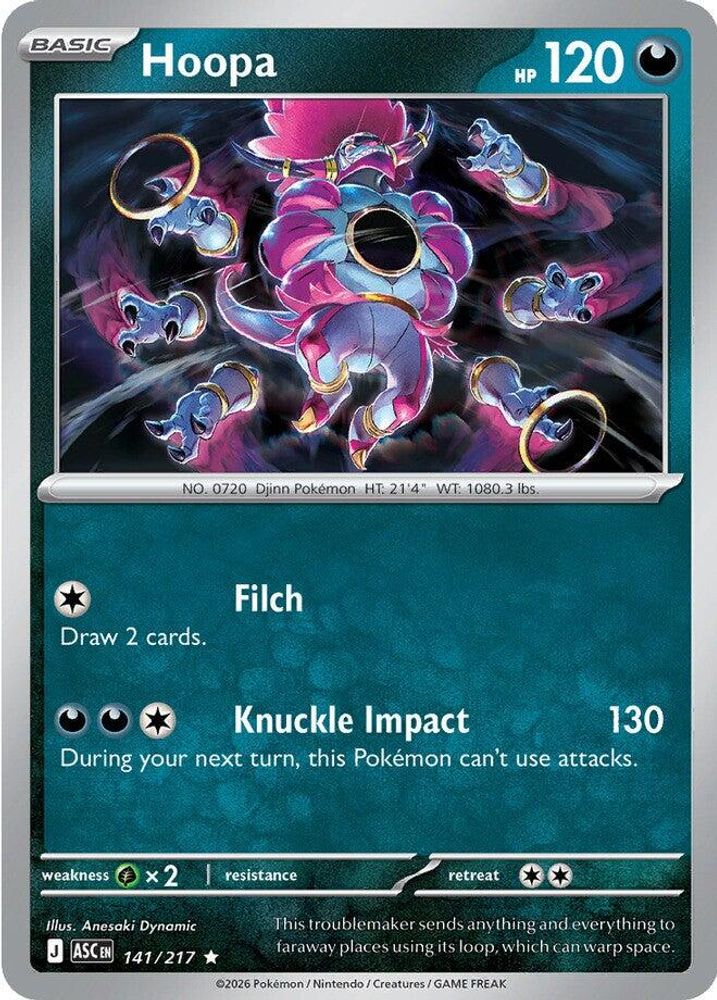 Hoopa 141 - Reverse Holofoil ME Ascended Heroes - Rare