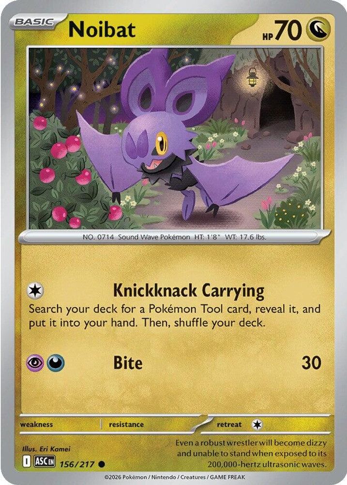 Noibat 156 - Reverse Holofoil ME Ascended Heroes - Common