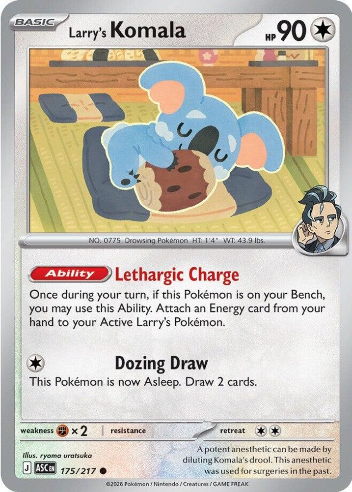 Larry's Komala 175 - Reverse Holofoil ME Ascended Heroes - Common