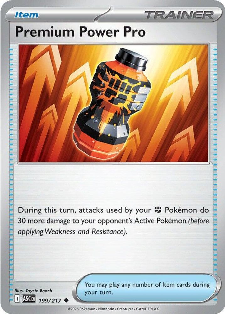 Premium Power Pro 199 - Reverse Holofoil ME Ascended Heroes - Uncommon