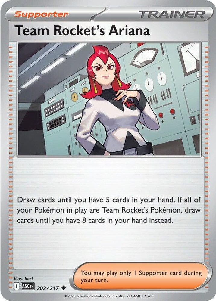 Team Rocket's Ariana 202 ME Ascended Heroes - Uncommon