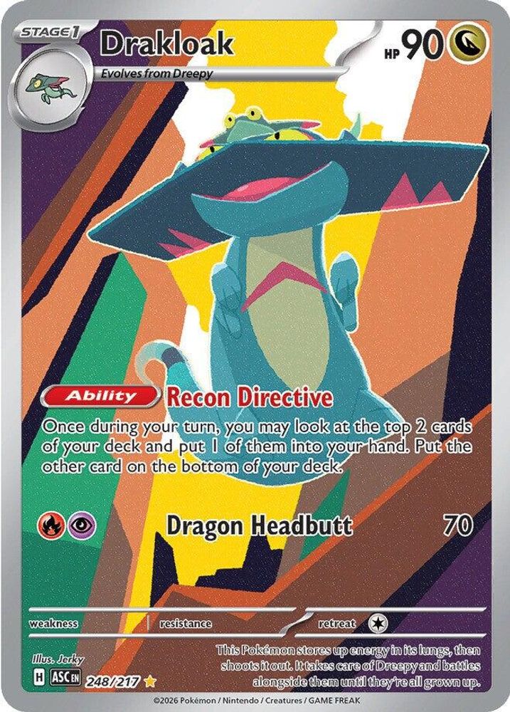 Drakloak 248/217 - Holofoil ME Ascended Heroes - Illustration Rare