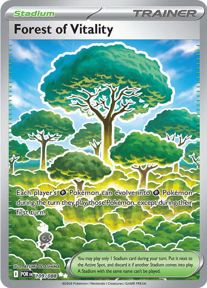Forest of Vitality 109 - Holofoil ME03 Perfect Order - Ultra Rare
