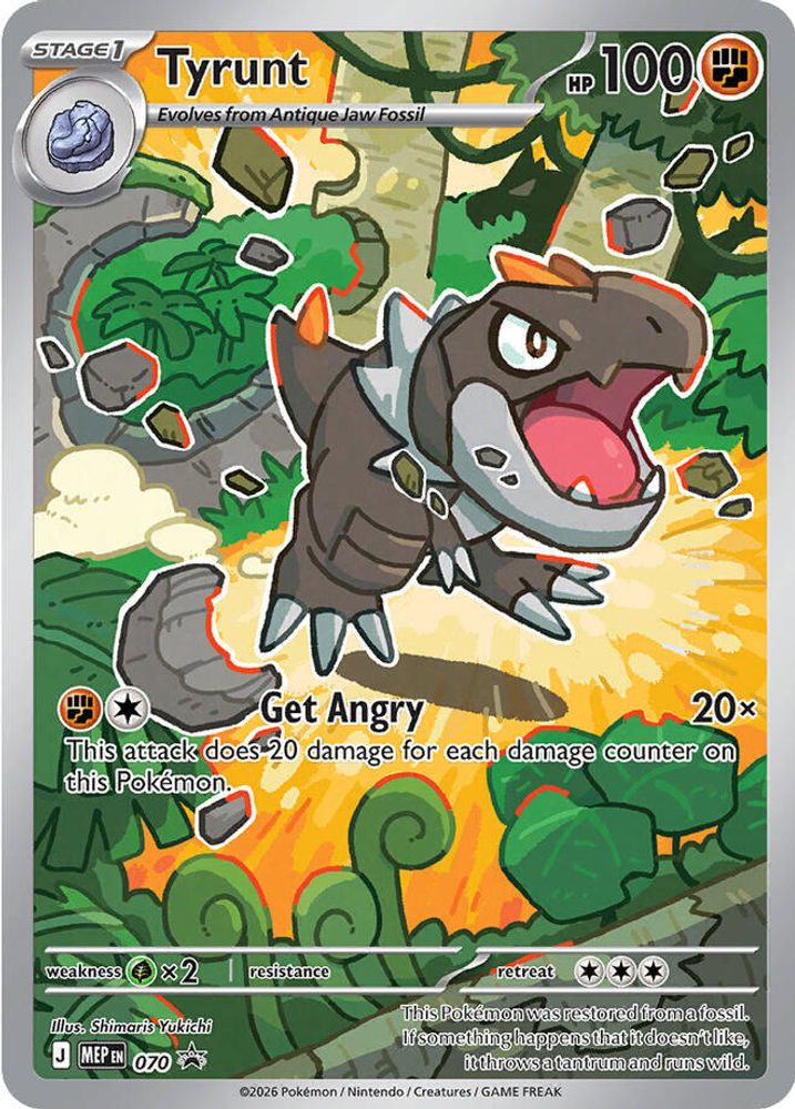 Tyrunt 070 - Holofoil ME Mega Evolution Promo - Promo