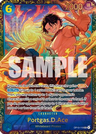 Portgas.D.Ace (119) (Treasure Cup March 2026) (OP13-119) - One Piece Promotion Cards Foil