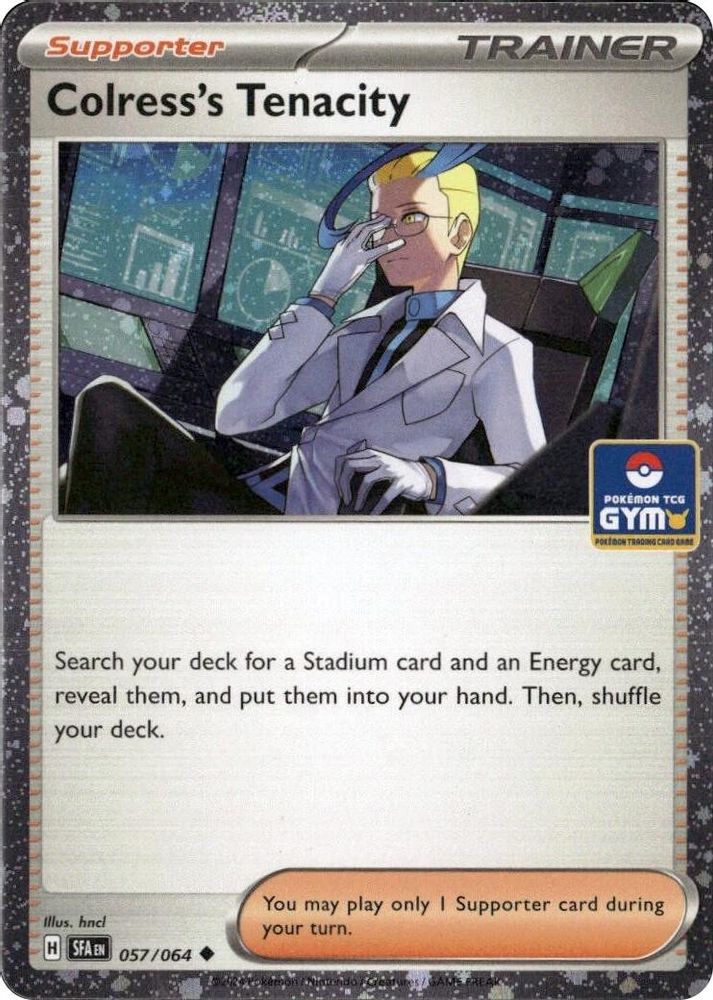 Colress's Tenacity (Gym Stamp Asia Exclusive) 057 - Holofoil Miscellaneous Cards & Products - Uncommon