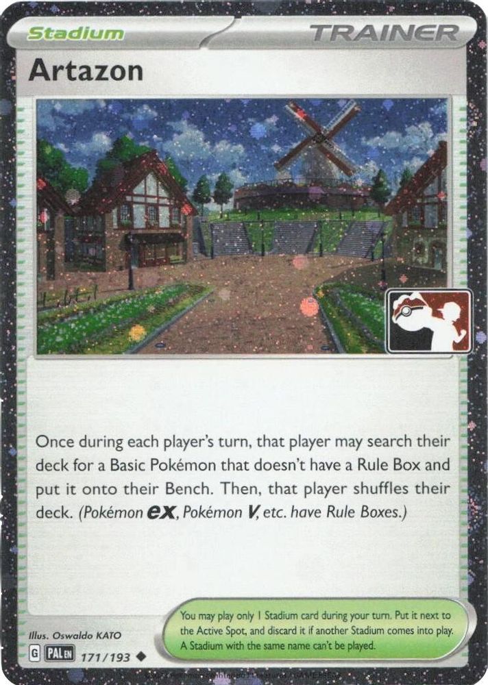 Artazon (Cosmos Holo) 171/193 - Holofoil Prize Pack Series Cards - Uncommon
