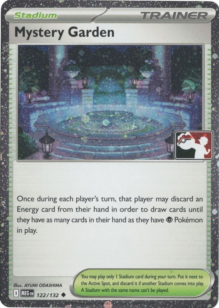 Mystery Garden (Cosmos Holo) 122/132 - Holofoil Prize Pack Series Cards - Uncommon