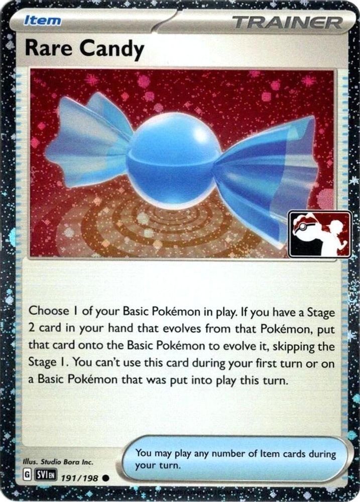 Rare Candy (Cosmos Holo) 191/198 - Holofoil Prize Pack Series Cards - Common