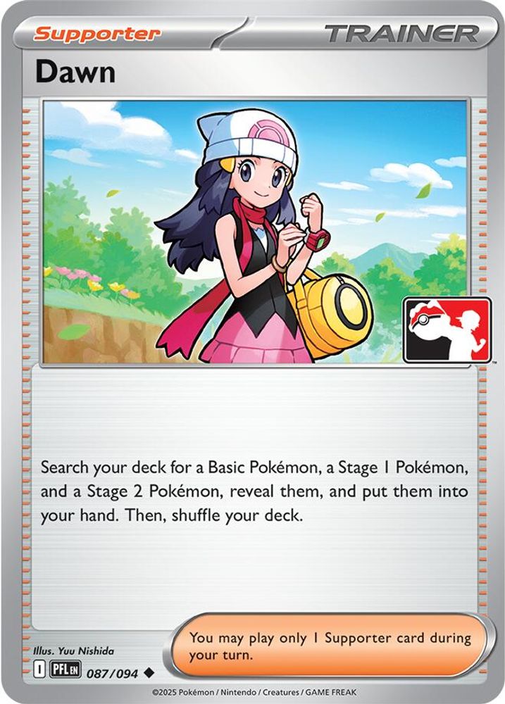 Dawn 087/094 Prize Pack Series Cards - Uncommon