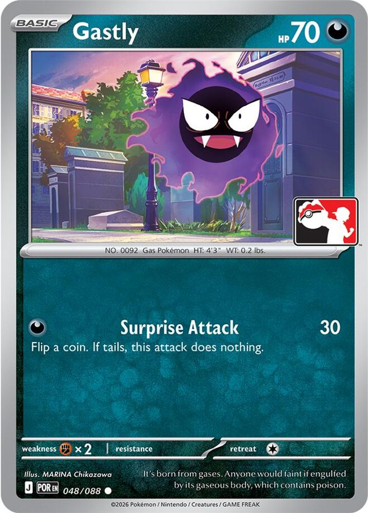 Gastly 048/088 Prize Pack Series Cards - Common