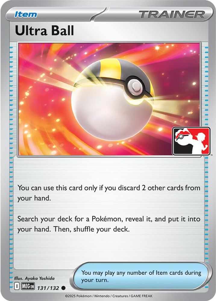 Ultra Ball 131/132 Prize Pack Series Cards - Common