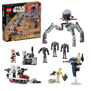 Clone Trooper & Battle Droid Battle Pack