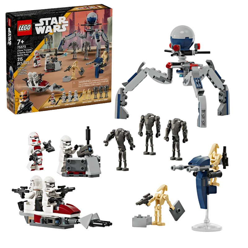 Clone Trooper & Battle Droid Battle Pack