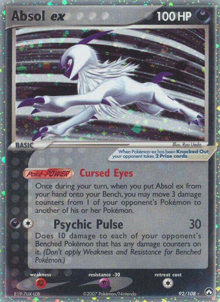 Absol ex - Holofoil Power Keepers - Ultra Rare