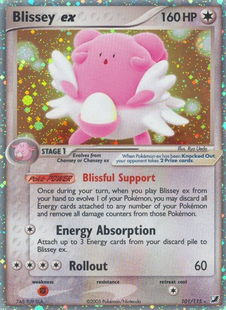 Blissey ex - Holofoil Unseen Forces - Ultra Rare