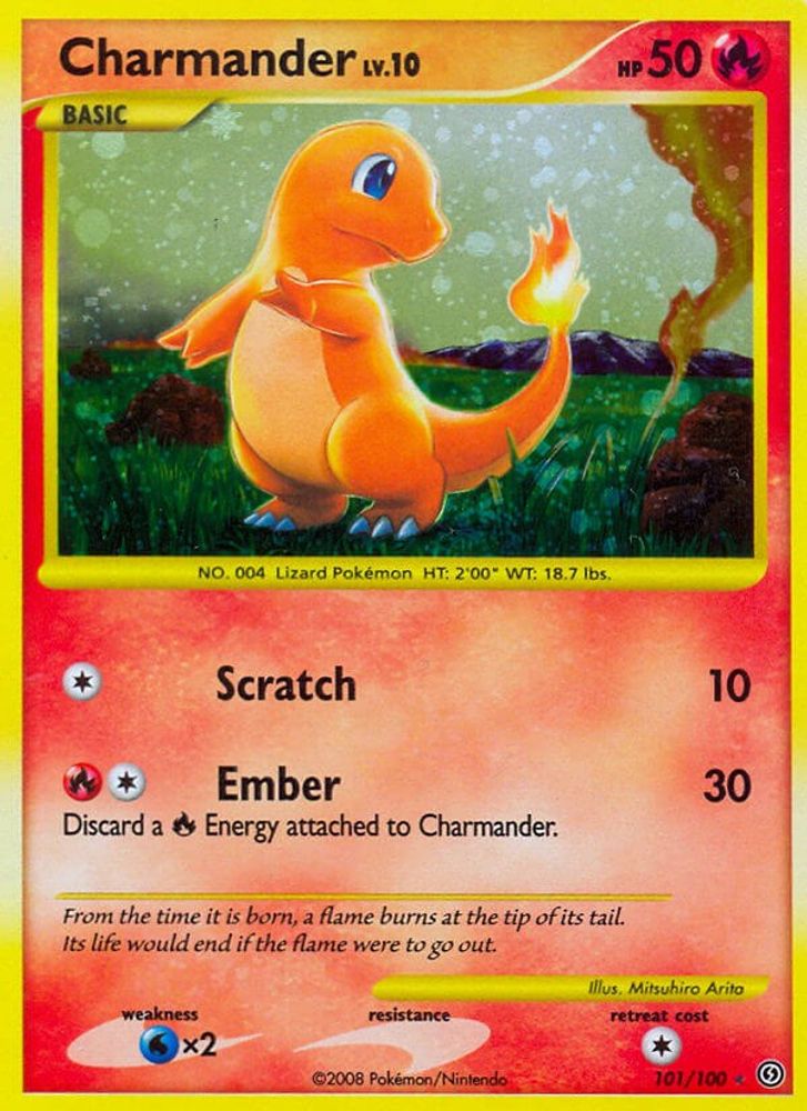 Charmander - Holofoil Stormfront - Secret Rare