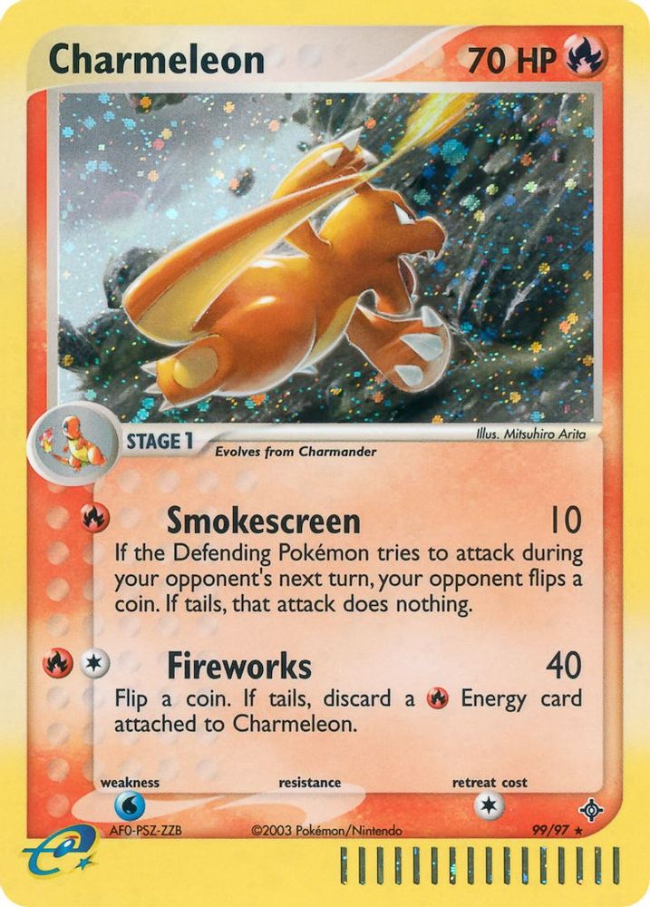 Charmeleon - Holofoil Dragon - Secret Rare