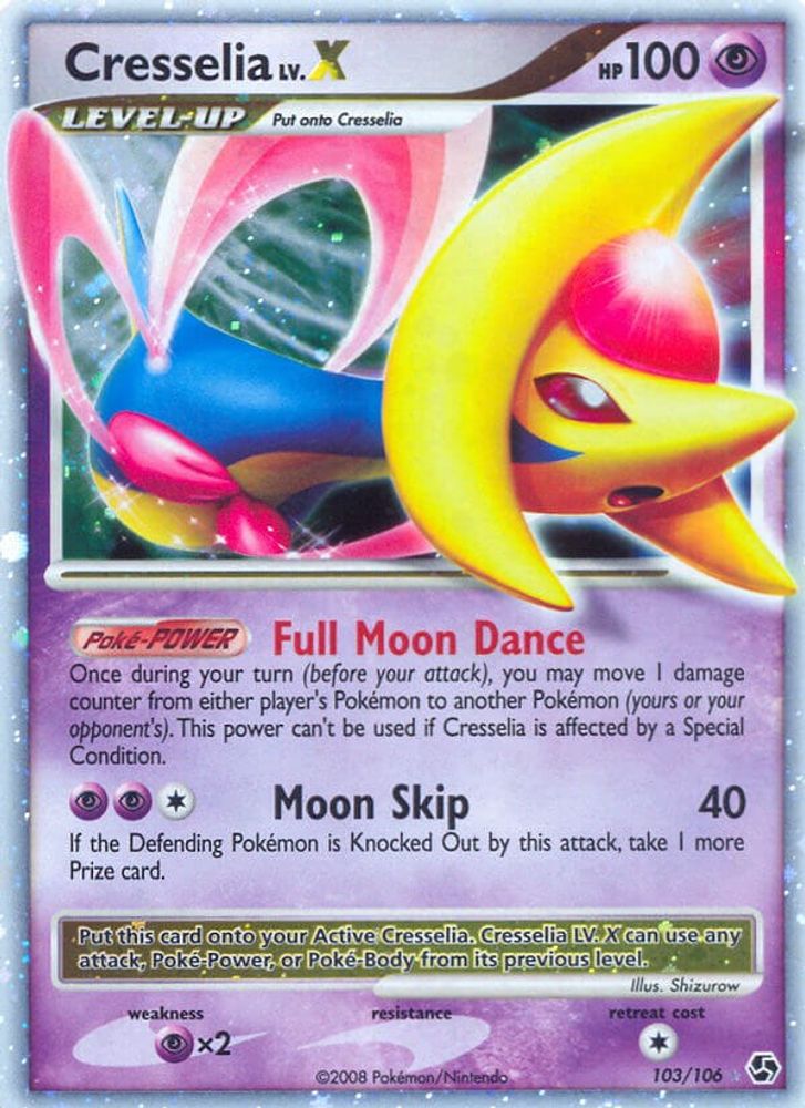 Cresselia LV.X 103 - Holofoil Great Encounters - Ultra Rare