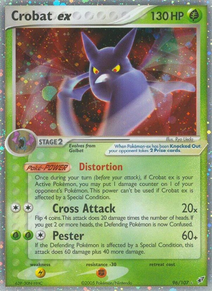 Crobat ex - Holofoil Deoxys - Ultra Rare
