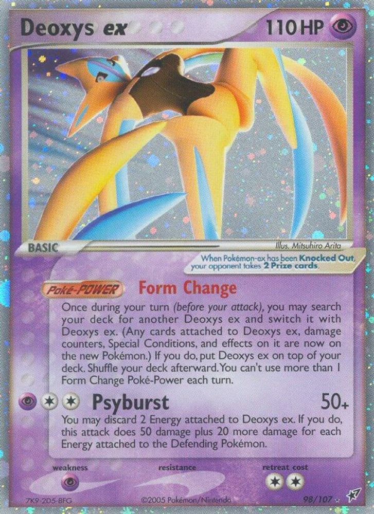 Deoxys ex (Attack Forme) - Holofoil Deoxys - Ultra Rare