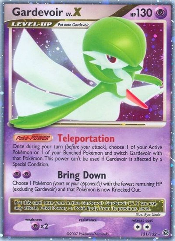 Gardevoir LV.X - Holofoil Secret Wonders - Ultra Rare