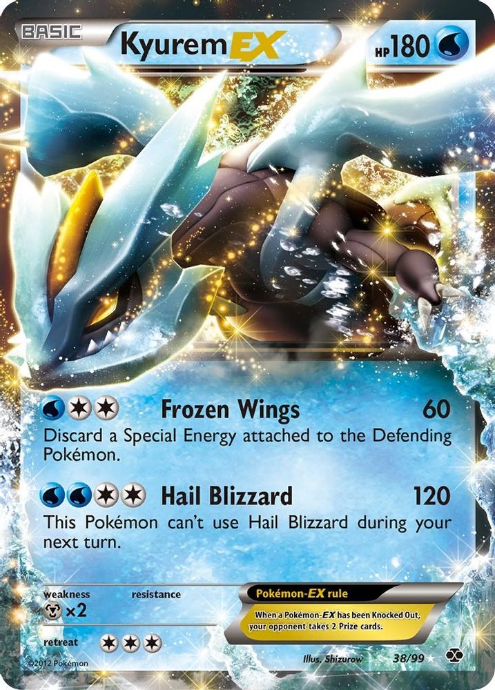 Kyurem EX - Holofoil Next Destinies - Ultra Rare
