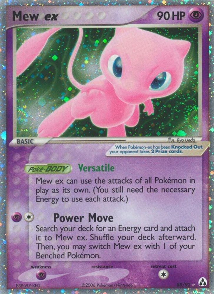 Mew ex - Holofoil Legend Maker - Ultra Rare