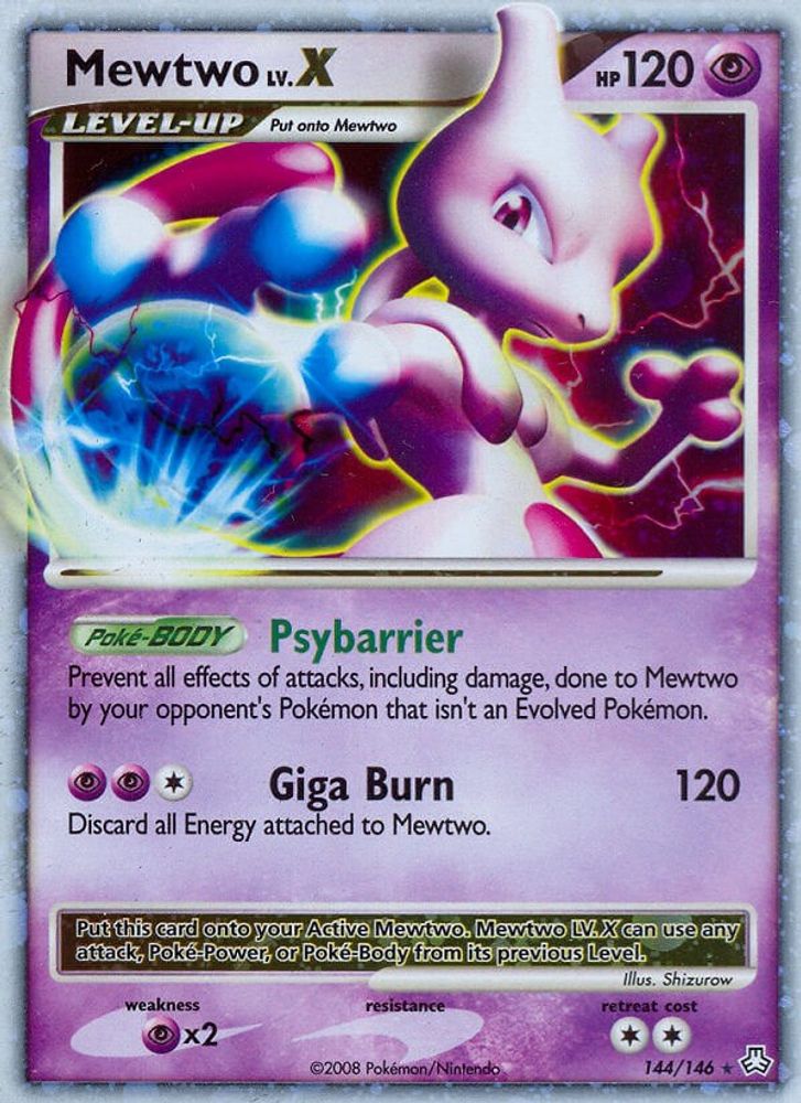 Mewtwo LV.X - Holofoil Legends Awakened - Ultra Rare