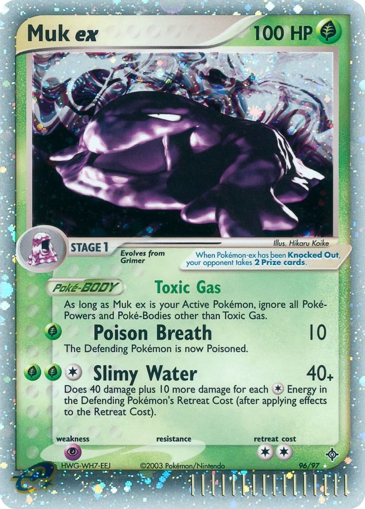 Muk ex - Holofoil Dragon - Ultra Rare