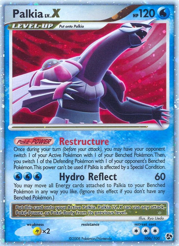 Palkia LV.X - Holofoil Great Encounters - Ultra Rare
