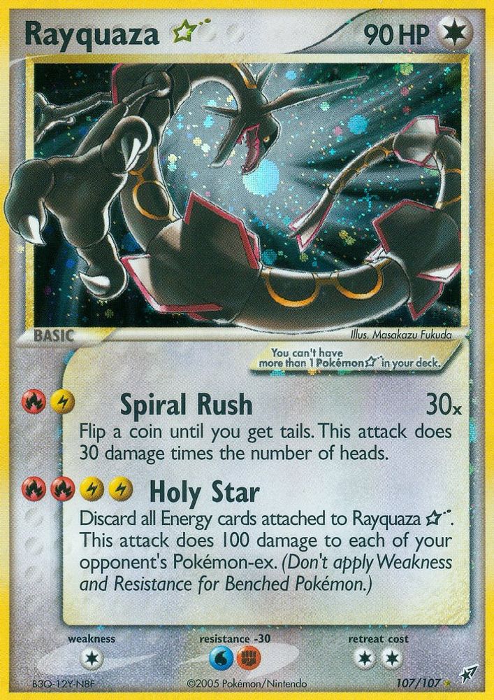 Rayquaza Star Deoxys - Ultra Rare