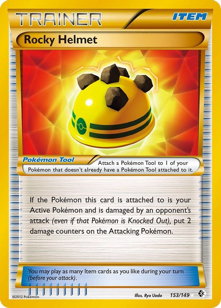 Rocky Helmet (Secret) - Holofoil Boundaries Crossed - Secret Rare