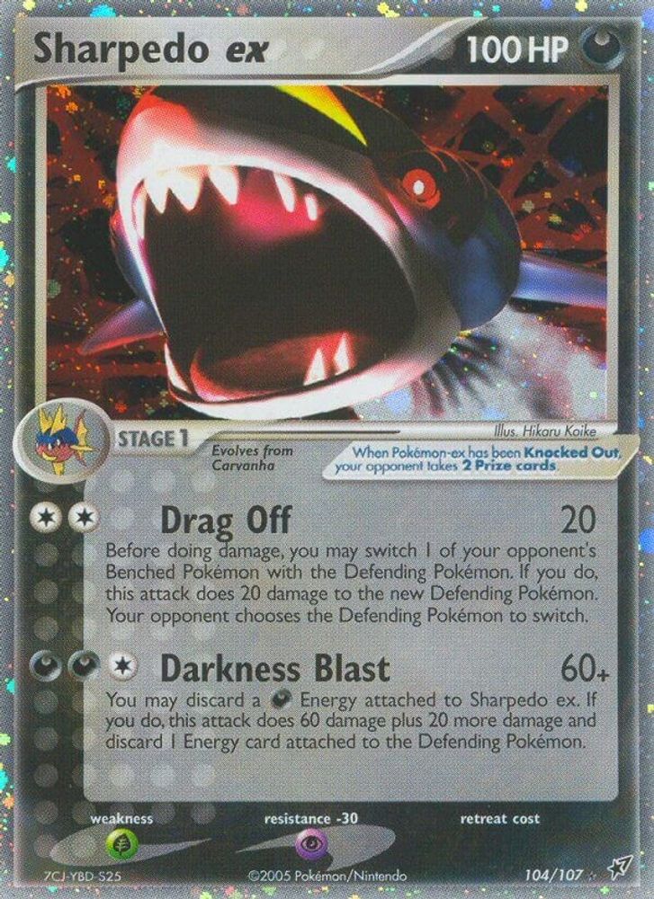 Sharpedo ex Deoxys - Ultra Rare
