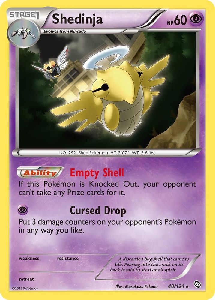 Shedinja 048 Dragons Exalted - Rare