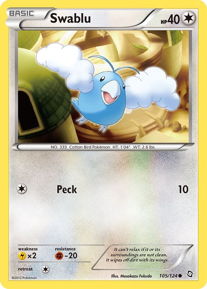Swablu (105) Dragons Exalted - Common