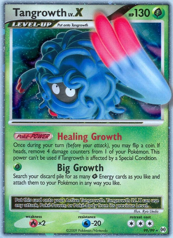 Tangrowth Lv.X 099 - Holofoil Arceus - Ultra Rare